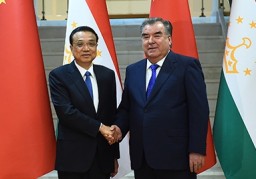 Встреча с Премьером Государственного совета Китайской Народной Республики Ли Кэцяном.